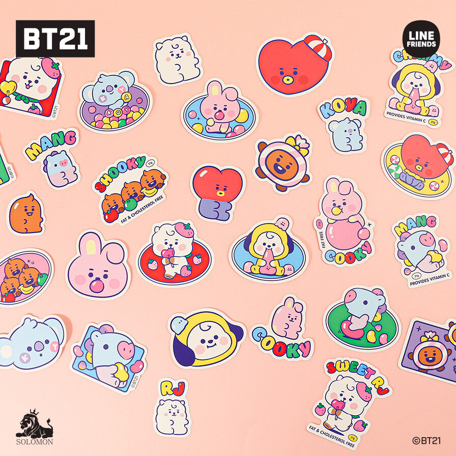 BT21 Merch Mobile Deco Stickers Ver.2