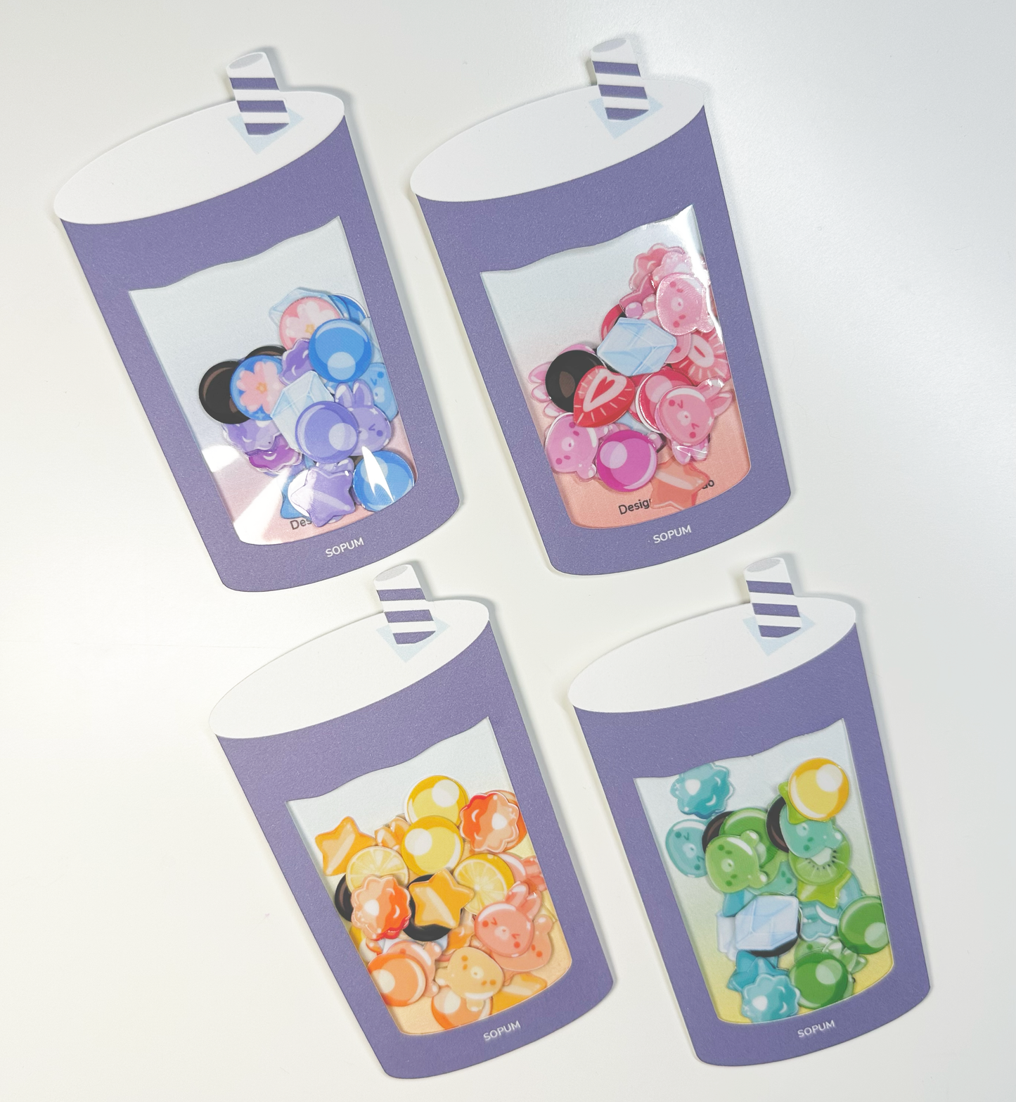 SOPUM Original: Bubble Tea Sticker Sets