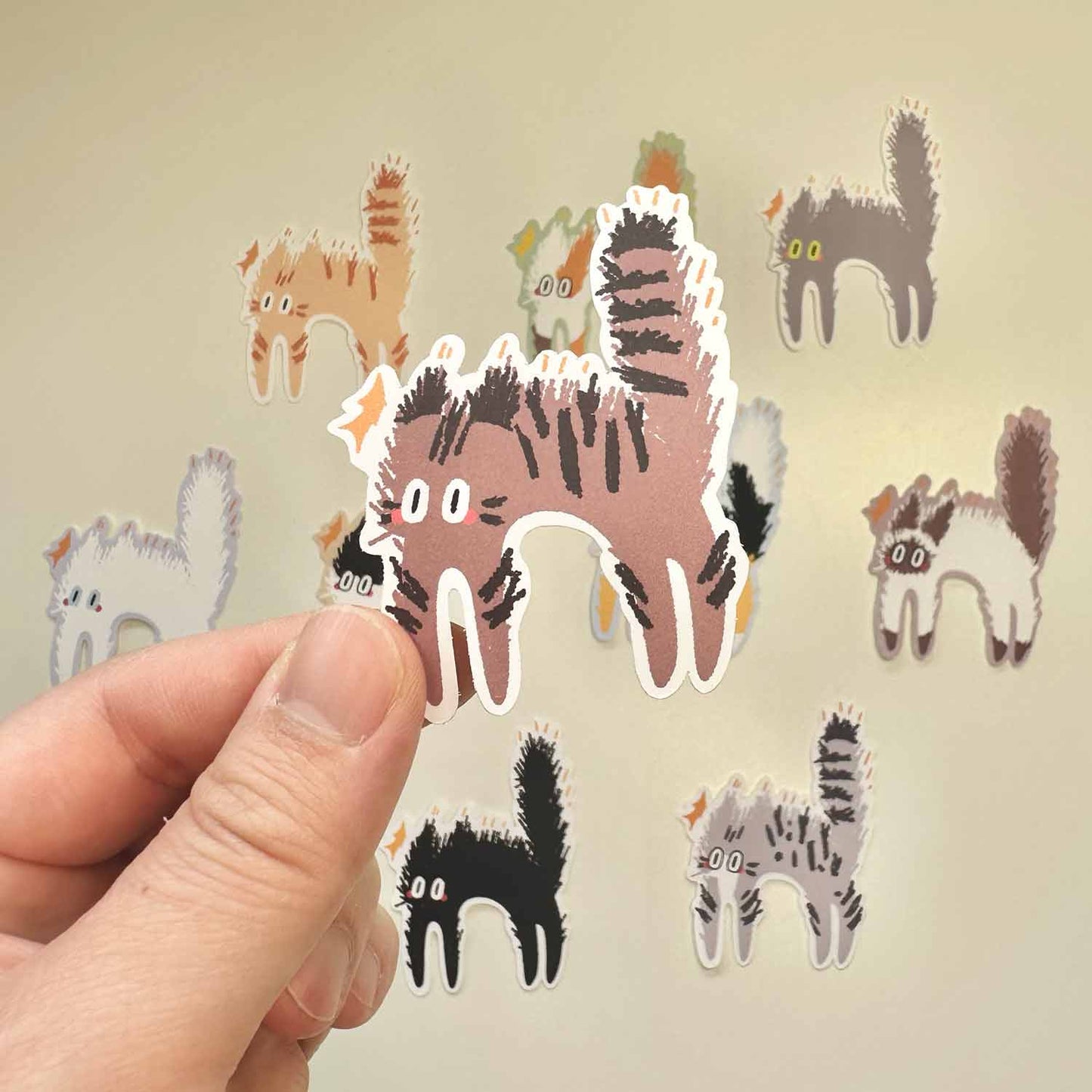 SOPUM Original:  Holy Meow! Cat Stickers