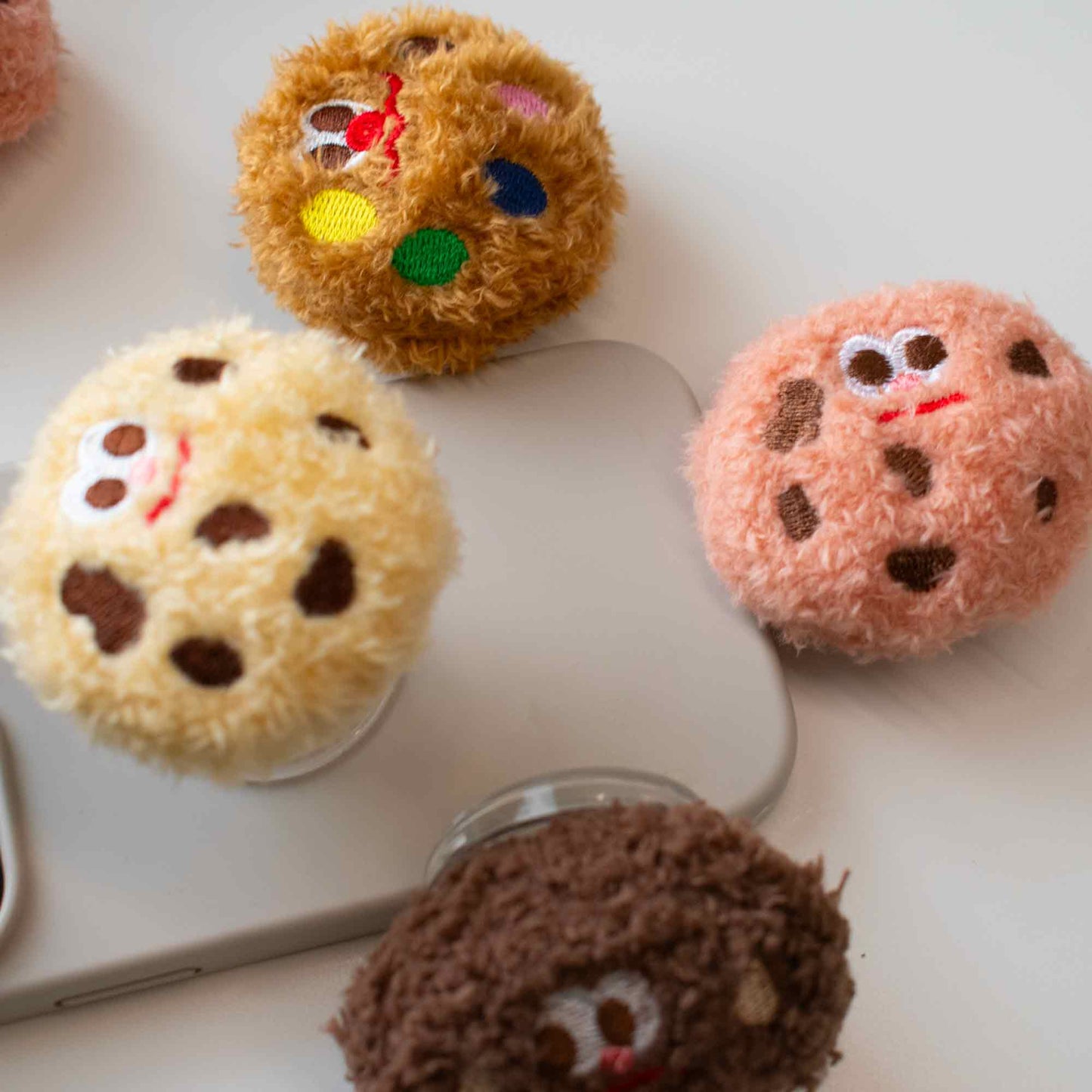 Fluffy Cookies Phone Grips Iphone Phone Accessories