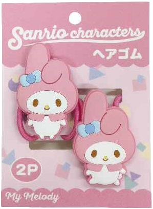 Sanrio Characters Hair Ties, 2-Piece Set