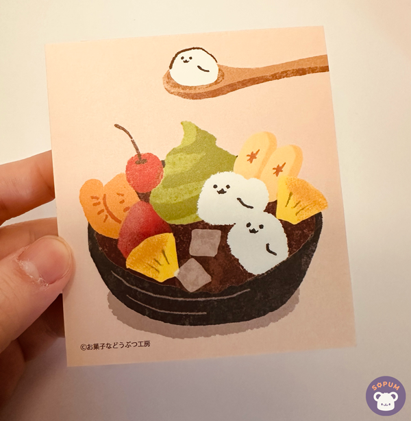 Mochi and Dessert Themed Japanese Stationery Memo Pad