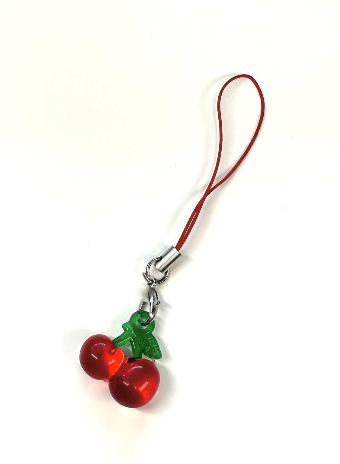 Resin Cherry phone charm