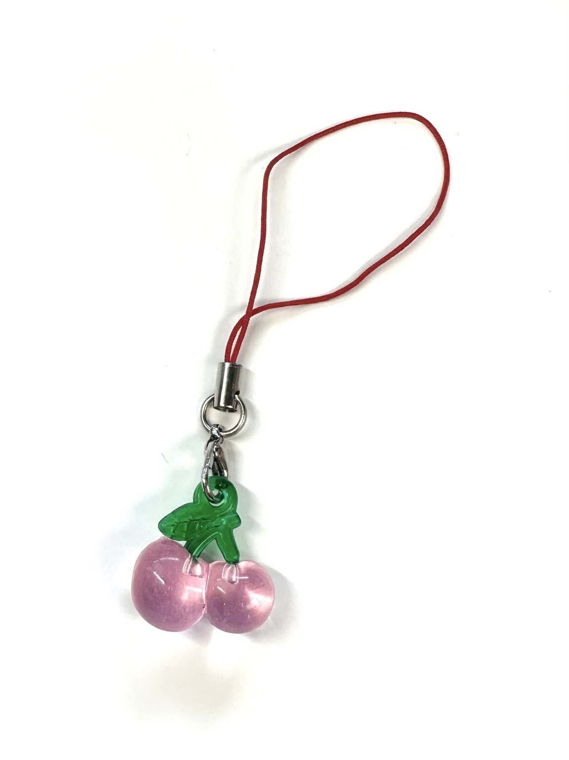 Resin Cherry phone charm