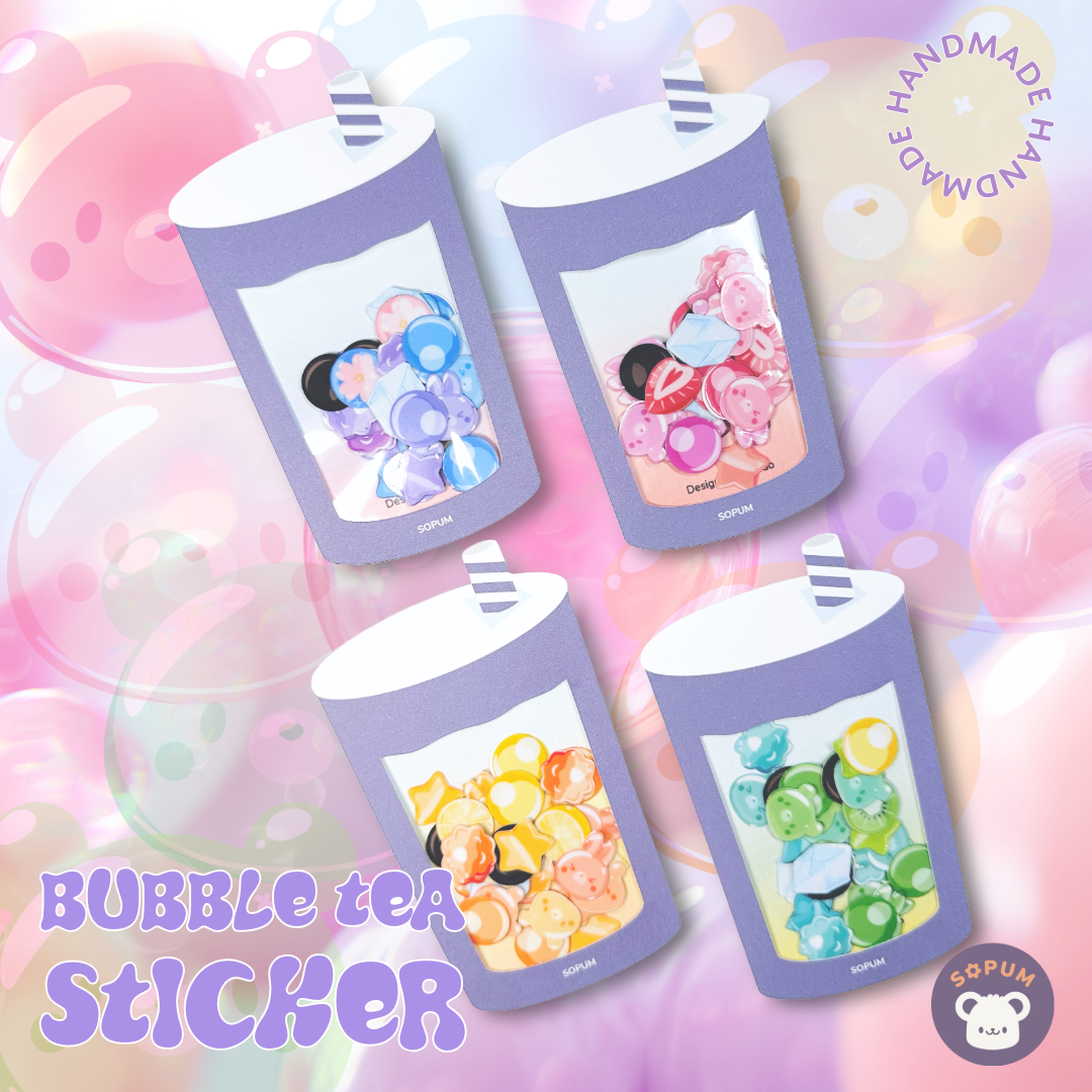 SOPUM Original: Bubble Tea Sticker Sets