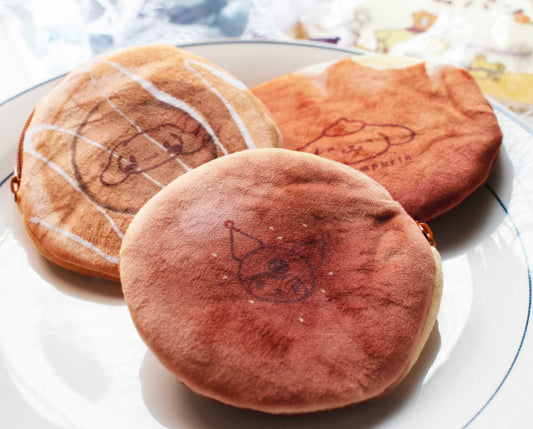 sanrio bread shaped purse